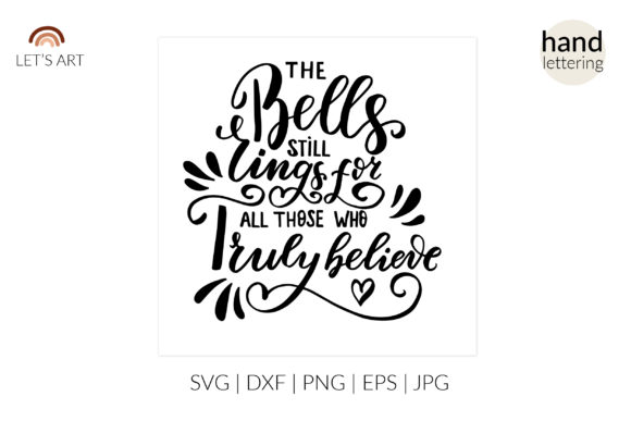 Bells Still Rings Svg, Christmas Illustrations
