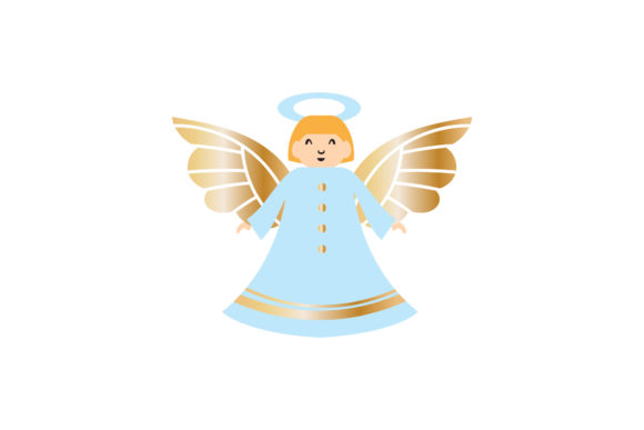 Christmas Angel Character Asset Vectors