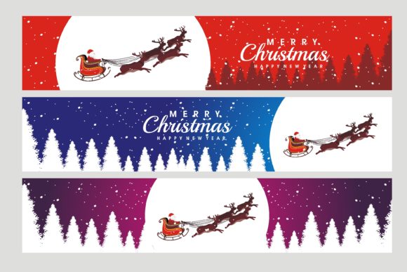 Christmas Banner Creative Illustration