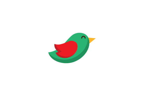 Christmas Cute Bird Vector