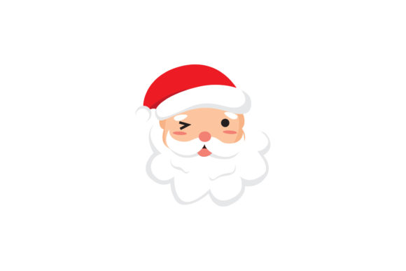 Christmas Cute Santa Vector Illustrations