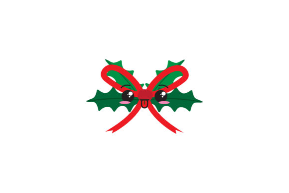 Christmas Mistletoe Decor Illustrations