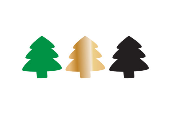 Christmas Tree Icon Illustrations for Seasonal Branding