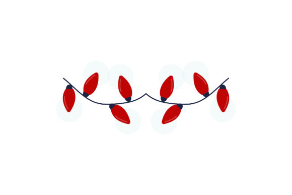 Christmas Vector Lamp Decoration Design for Festive Branding